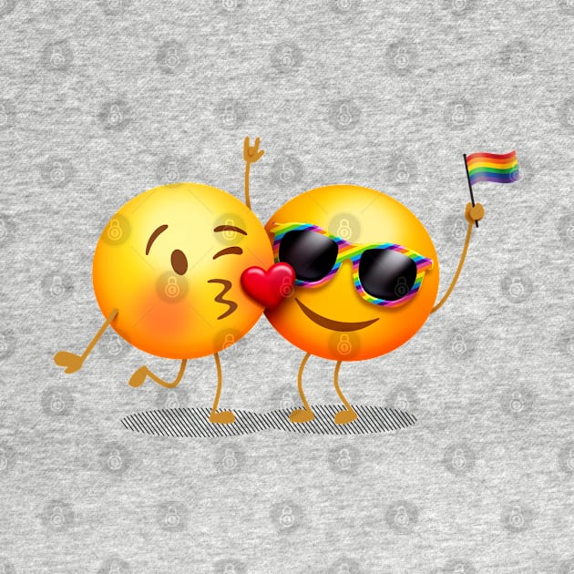 Rainbow Pride Emojis by 513KellySt